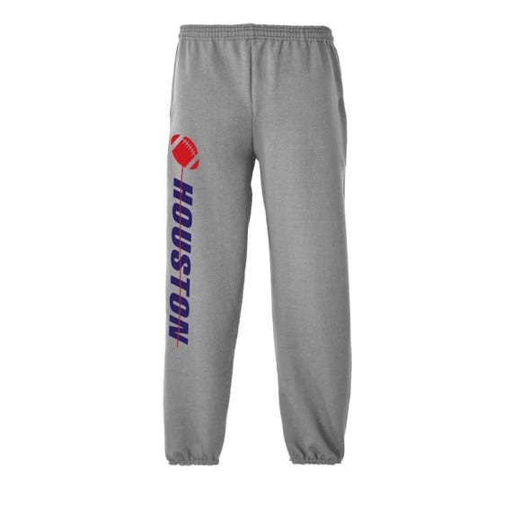 Exclusive Metro Series Houston Gray Sweatpants DS2 Men's Sizes Small - XX-Large with Side Pockets Free Shipping !!