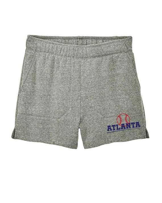 Super Hot !!! Exclusive Metro Series Atlanta Shorts with Side Pockets Gray Women's Sizes Small - 2XL