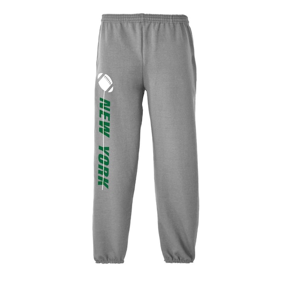 Exclusive Metro Series New York Gray Sweatpants DS3 Men's Sizes Small - XX-Large with Side Pockets Free Shipping !!