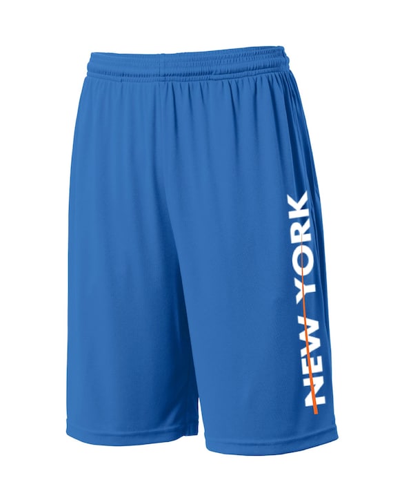 Metro Series New York Shorts Royal Blue with Side Pockets Men's Sizes Small - 2XL Available Free Shipping !!!