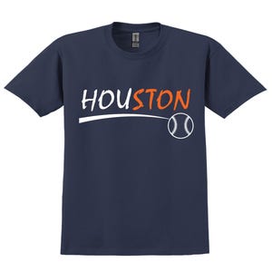 Unique City Series Support Houston T Shirt Men&#39;s Sizes Small thru 2XL Available Free Shipping !!