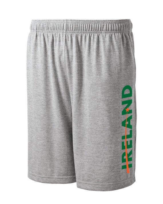 International European Ireland Shorts With Side Pockets Gray Men's Sizes Small - 2XL