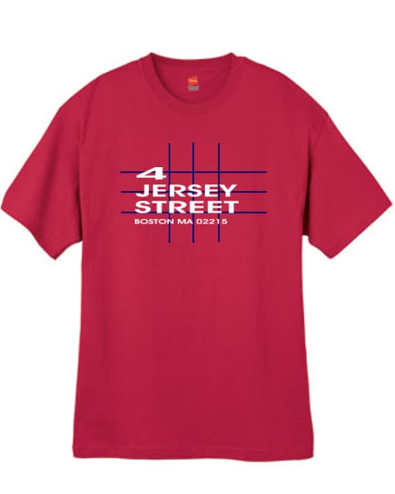 Boston Baseball Park T Shirt Massachusetts Red Sizes Small Medium Large X-Large XX-Large