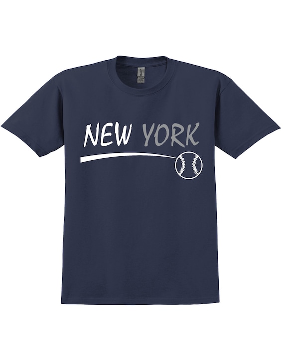 Unique City Series Support New York T Shirt Men's Sizes Small thru 2XL Available Free Shipping !!