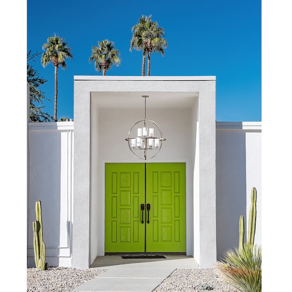 Palm Springs Lime Green Door Print, Mid Century Modern Wall Art, Mid Century Architecture, Modernism, Modern Décor, Large Wall Art