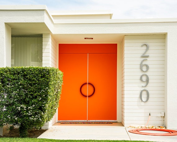 Palm Springs Orange Door Print, Mid Century Wall Art, Mid Century Architecture,modernism Palm Springs Modern Décor Large Wall Art,home Décor - Etsy Palm Springs Orange Door Print, Mid Century Wall Art, Mid Century Architecture,modernism Palm Springs Modern Décor Large Wall Art,home Décor - Etsy