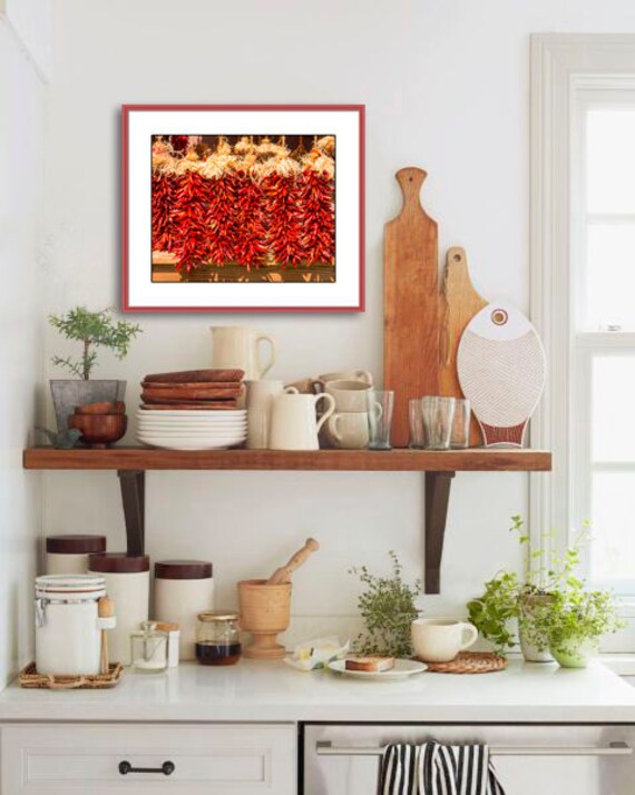 Rustic Southwest Decor Kitchen Decor Red Chile Ristras Etsy