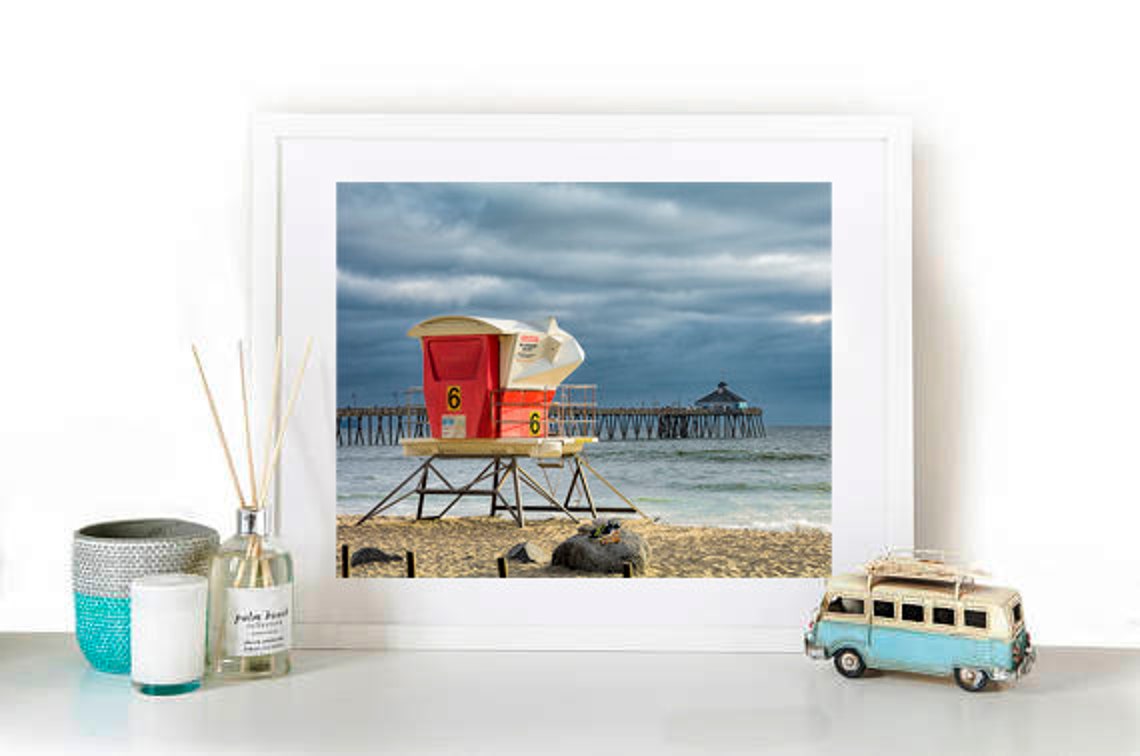 Photo étoile De Mer Décoration Murale De Plage – Toile Murale En Coquillage Bleu Pour Chambre à