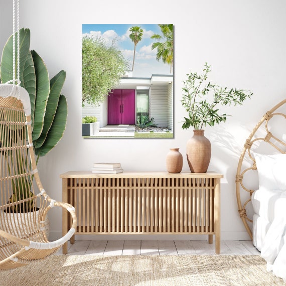 Palm Springs Magenta Door Print, Mid Century Wall Art, Mid Century Architecture, Modernism, Palm Springs Modern Décor Large Wall Art - Etsy Palm Springs Magenta Door Print, Mid Century Wall Art, Mid Century Architecture, Modernism, Palm Springs Modern Décor Large Wall Art - Etsy