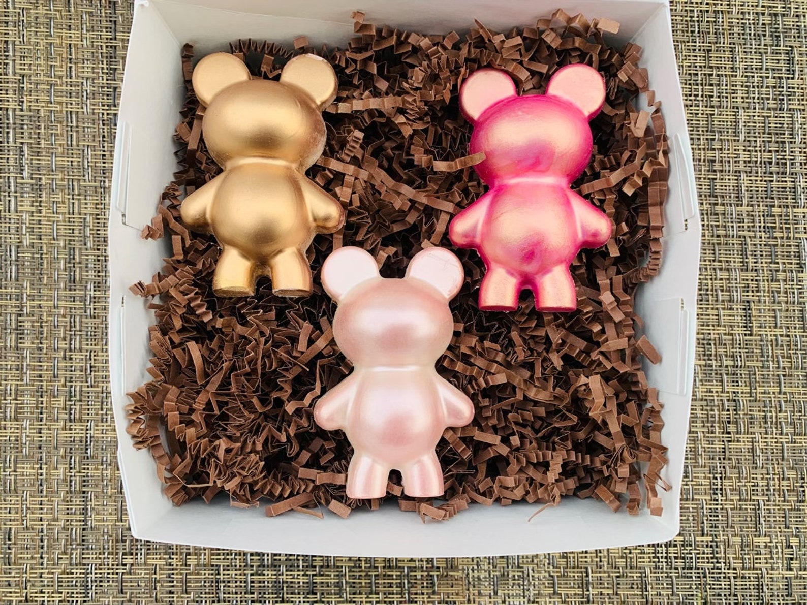 Baby Teddy Bear 3 part mold breakable chocolate mold Bear Etsy