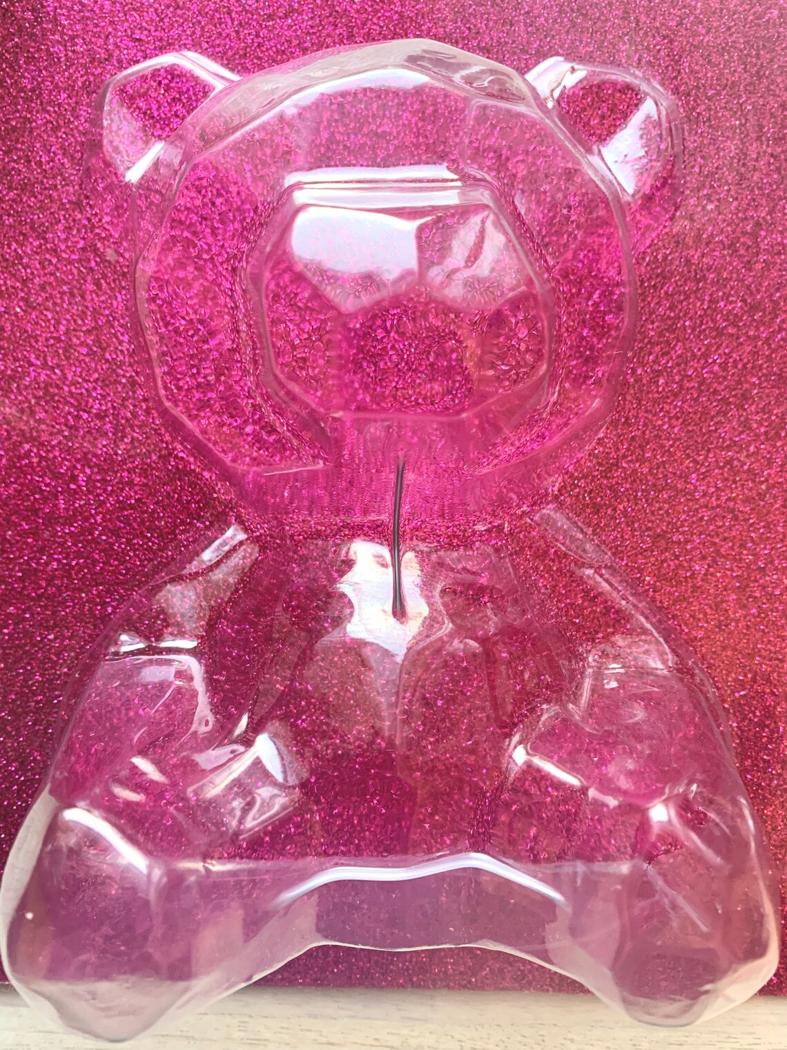 3D Large Bear Chocolate Mold 2 part Breakable Chocolate bear Etsy