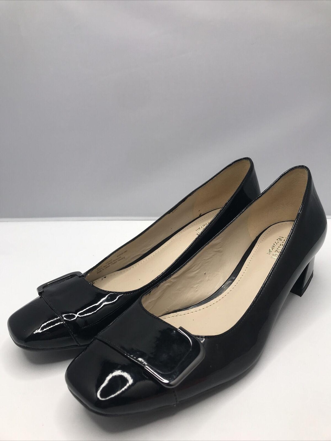 WOW NATURALIZER N5 Comfort Xavier Women's Black Pumps Patent SZ