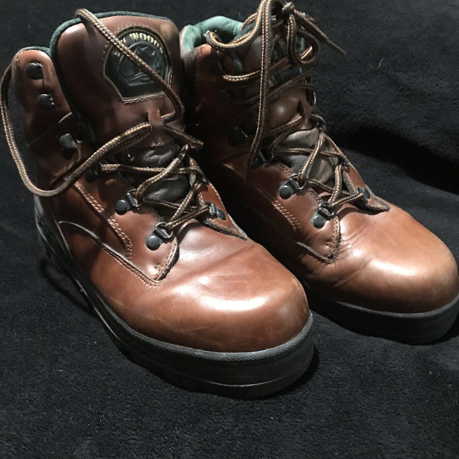Men\'s Elkwoods Leather Lace Up Boot NEW Elk Woods Men main image 4