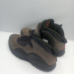 Nike Mens Air Jordan 10 Shadow Gray Shoes Sneakers Size 9 310805-002 image 9