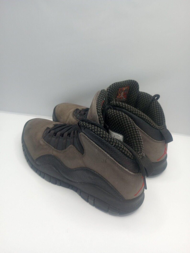 Nike Mens Air Jordan 10 Shadow Gray Shoes Sneakers Size 9 310805-002 image 9