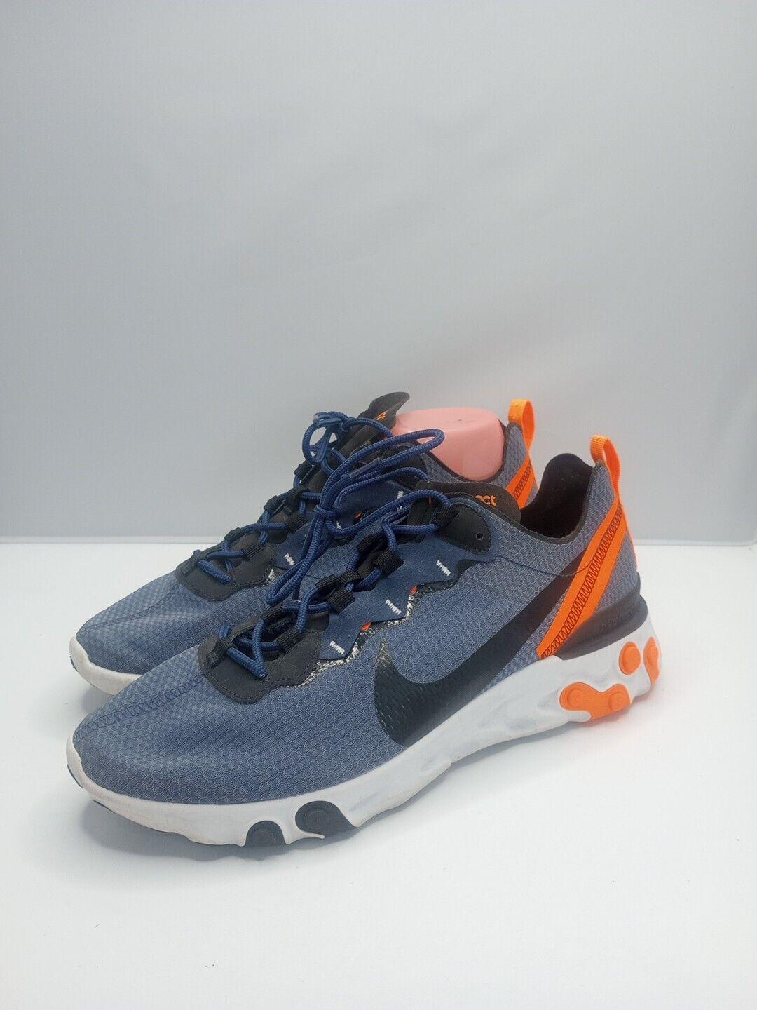 nike react element blue orange