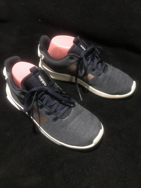 Adidas Cloudfoam Men s Size 6.5 Running Sneakers Sma 23m001 Nice Navy Gray Etsy