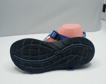 Chaco Women's Blue Pink Yellow Zx1 Classic Athletic Sandal