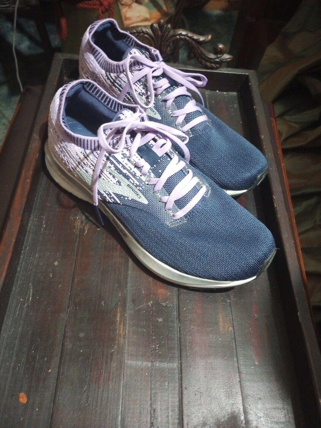 Brooks Womens Ricochet 1202821B575 Blue Ombré Running Shoes