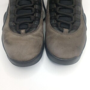 Nike Mens Air Jordan 10 Shadow Gray Shoes Sneakers Size 9 310805-002 image 5