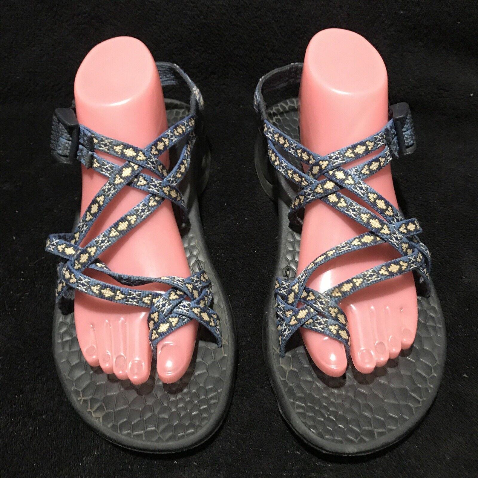 Chaco Z2 blue strappy sandals 10 Men main image 4