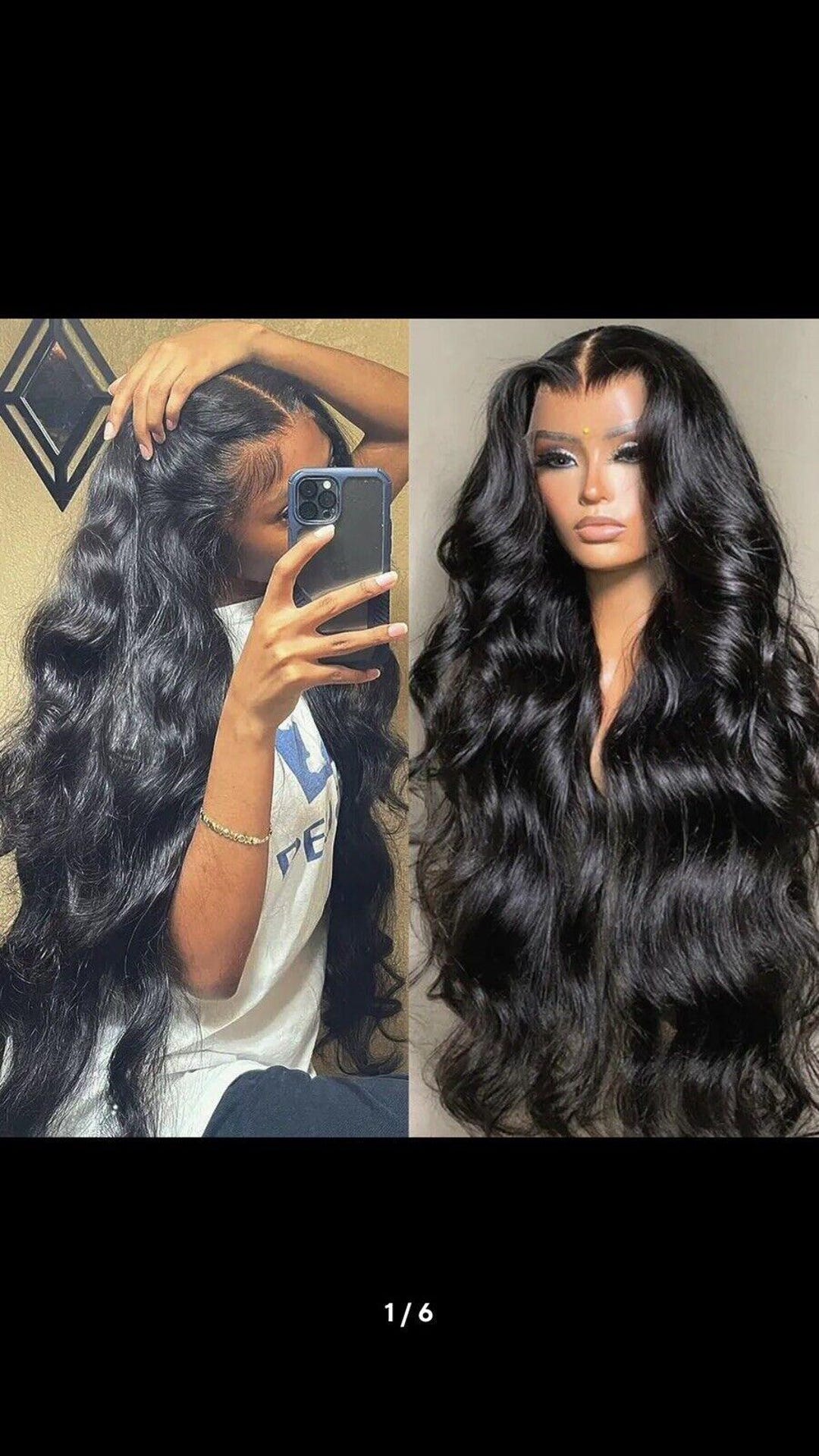 13x6 Deep Wave Lace Front Wig Human Hair 180 Density 28in Full Lace Frontal Wig Amazon.com : tsiyu 13x6 Deep Wave Lace Front Wigs Human Hair  main image 2