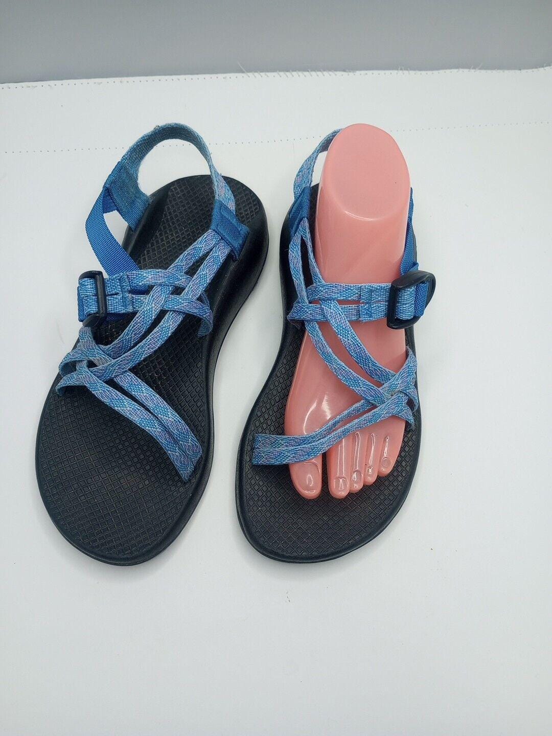 Chaco Women's Blue Pink Yellow Zx1 Classic Athletic Sandal