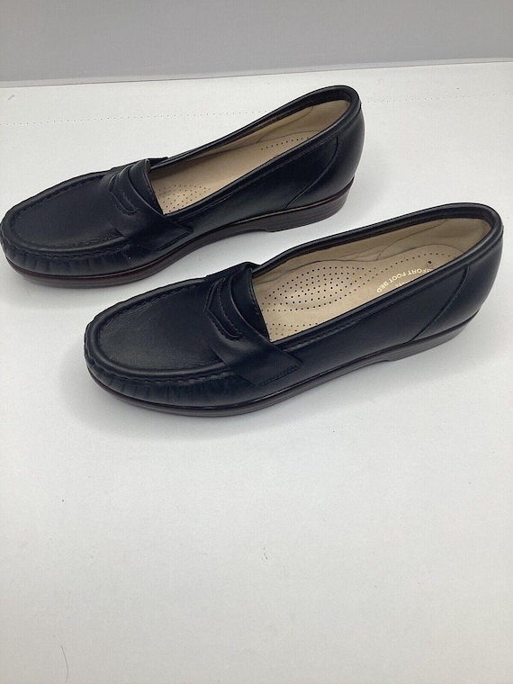 New SAS Wink Tripad Comfort NEW Black Slip on Penny Loafers  display picture 1