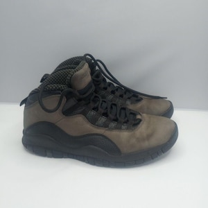 Nike Mens Air Jordan 10 Shadow Gray Shoes Sneakers Size 9 310805-002 image 1