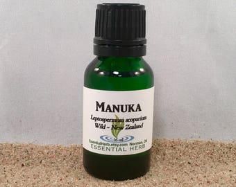 Manuka Essential Oil, Leptospermum scoparium, Wild New Zealand, Healthy Skin Care, History of Many Uses