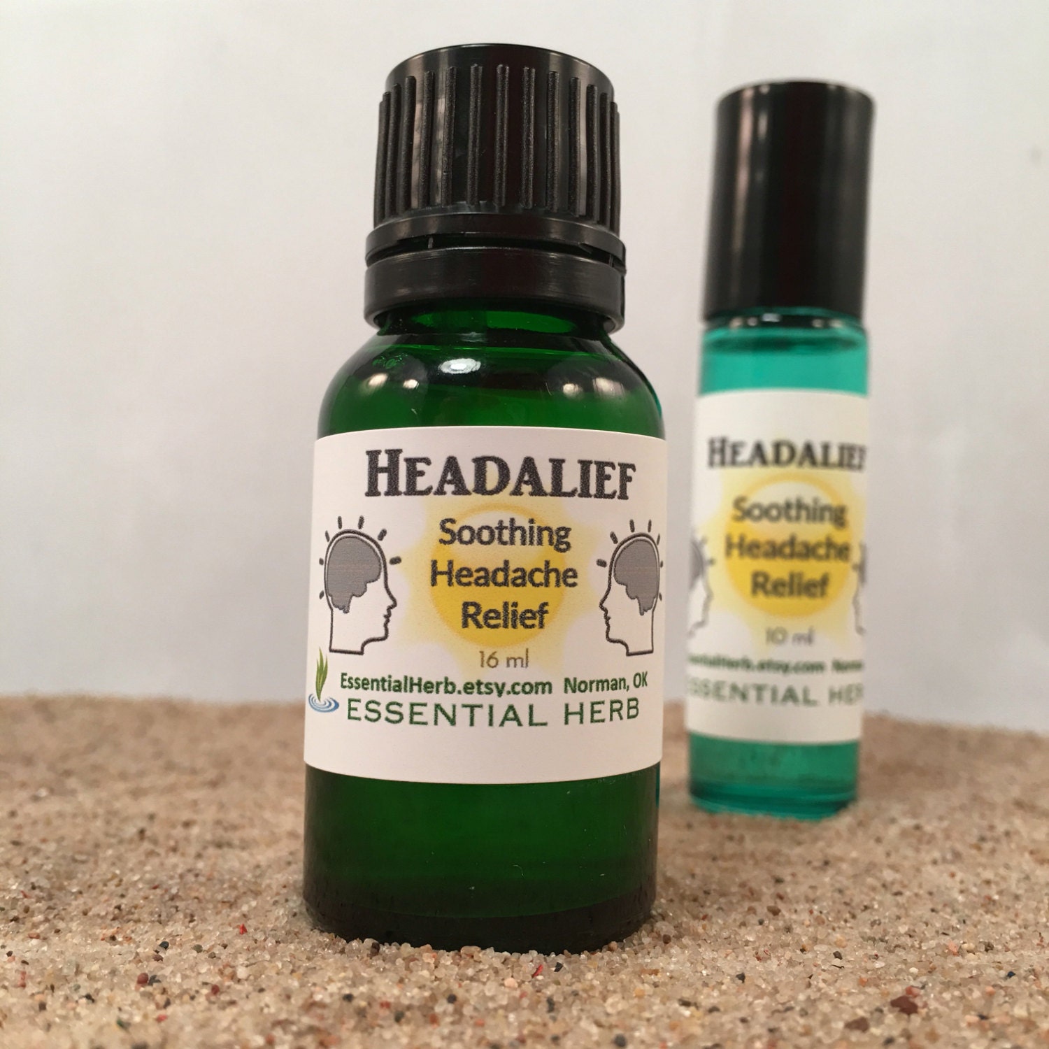 Headalief Headache Essential Oil Blend Compare Past Tense Etsy