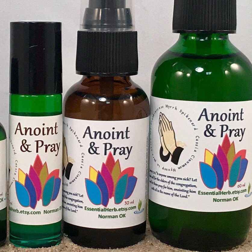 ANOINTING OIL Prayer Oil Essential Oil Healing Anoint Etsy