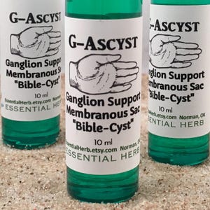 G-Ascyst Essential Oil Support for Ganglion Stagnant Energy Wrist Lump Bump image 3