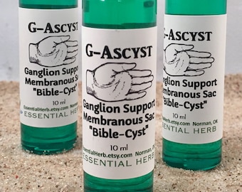 G-Ascyst Essential Oil Support for Ganglion Stagnant Energy Wrist Lump Bump