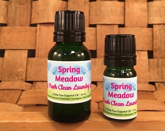 Spring Meadow Pure Essential Oil Spring Summer Blend Diffusing Clean Laundry