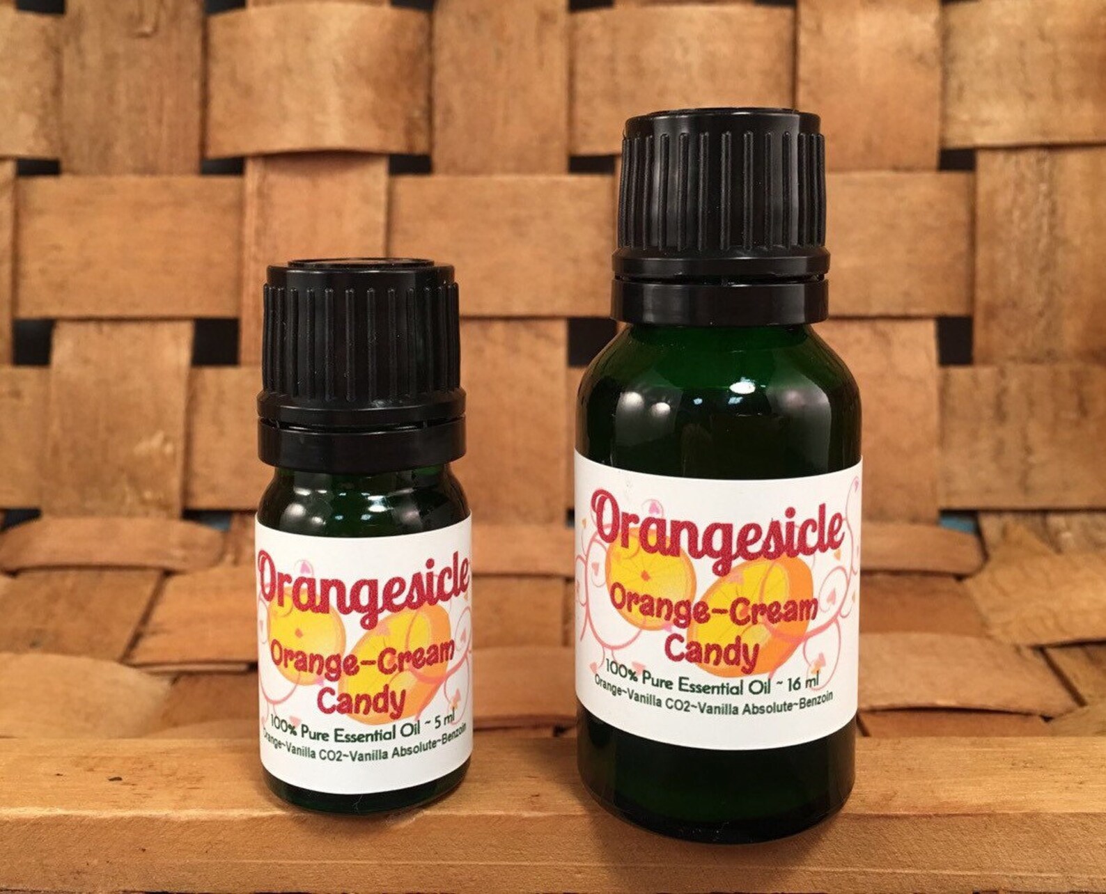 Orangesicle Pure Essential Oil Blend Orange Cream Candy Air Etsy