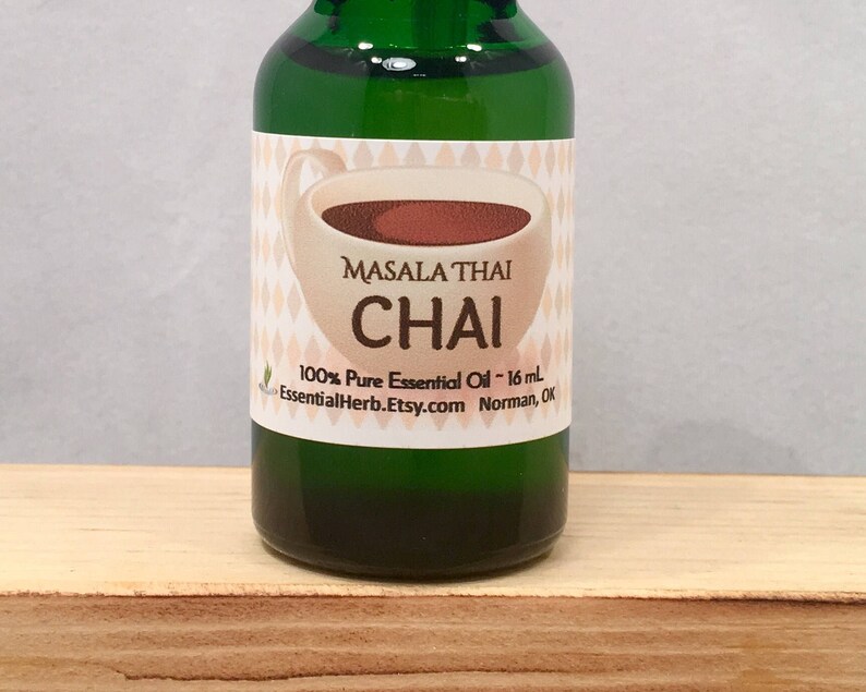 Chai Essential Oil Masala Thai CHAI Latte Diffusing Blend Etsy