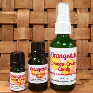 Orangesicle Pure Essential Oil Blend Orange Cream Candy Air Purifier Diffusing