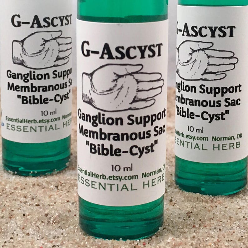 G-Ascyst Essential Oil Support for Ganglion Stagnant Energy Wrist Lump Bump image 6