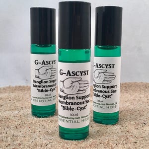 G-Ascyst Essential Oil Support for Ganglion Stagnant Energy Wrist Lump Bump image 4