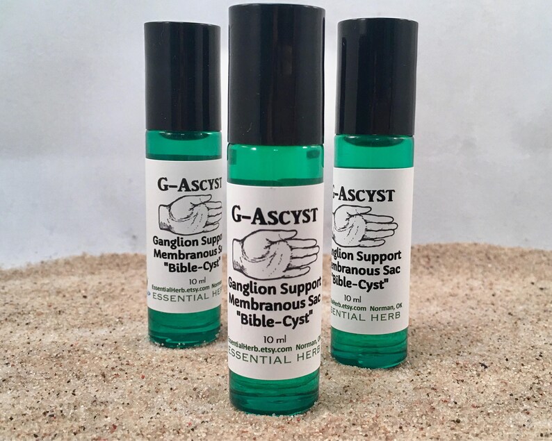 G-Ascyst Essential Oil Support for Ganglion Stagnant Energy Wrist Lump Bump image 4