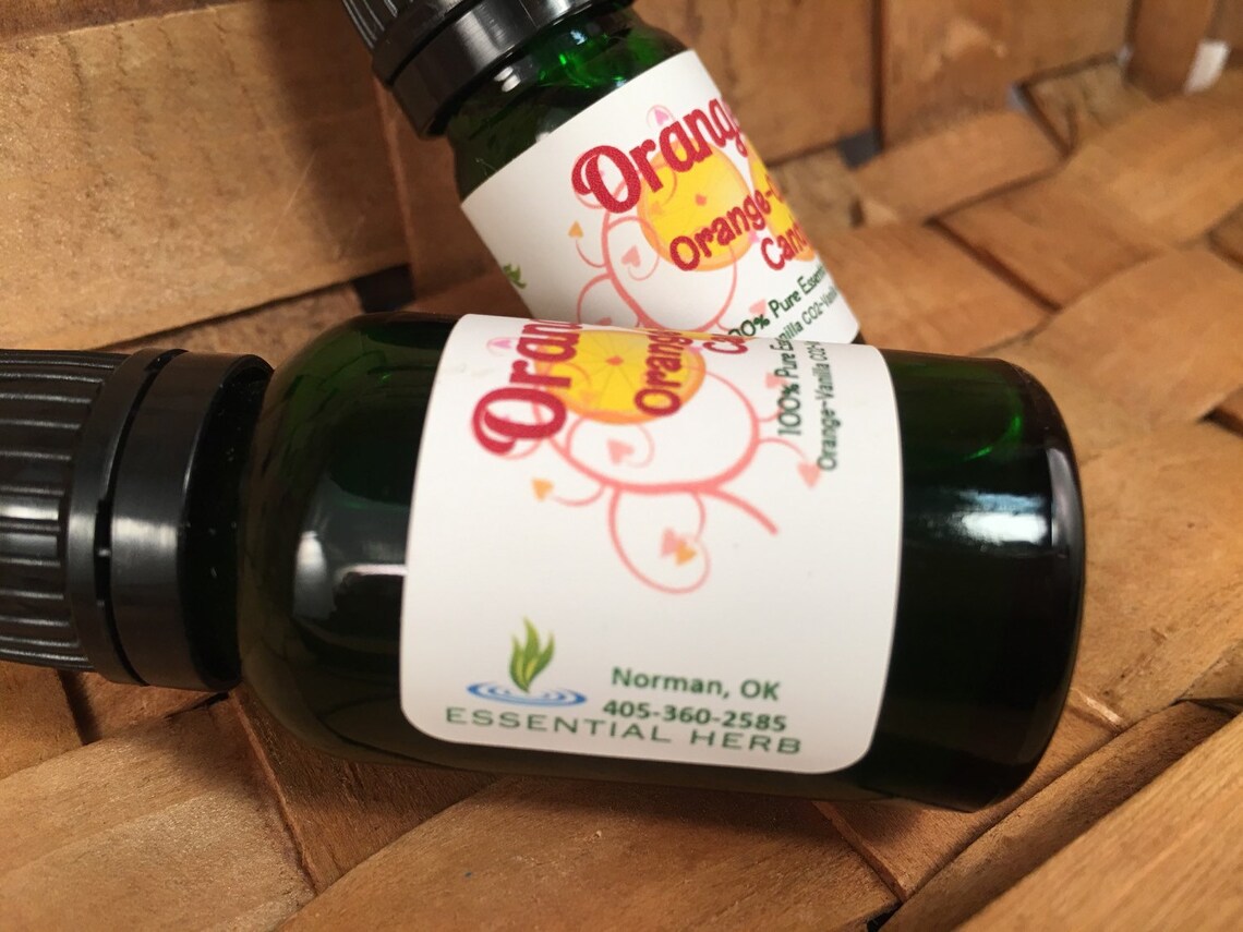 Orangesicle Pure Essential Oil Blend Orange Cream Candy Air Etsy