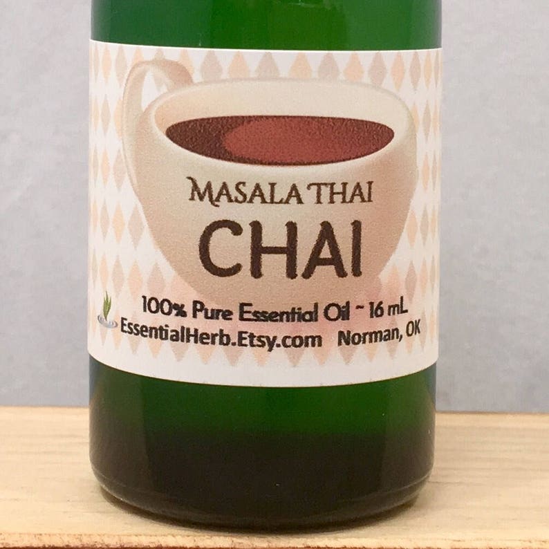 Chai Essential Oil Masala Thai CHAI Latte Diffusing Blend Etsy
