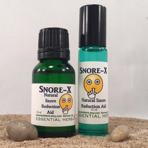 SNORE-X Essential Oil Blend Pure Natural Aid for Snoring Reduction