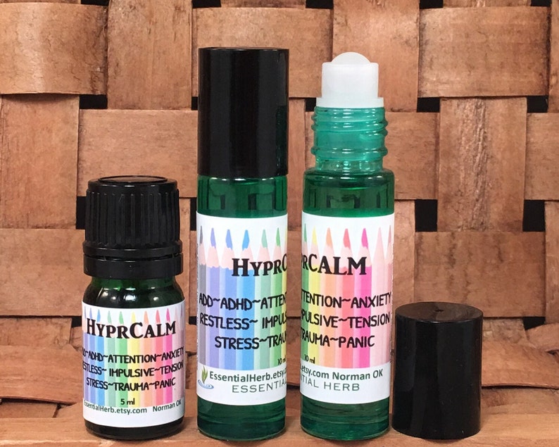 HyprCALM Hyper Calm Essential Oil, Calming, Anxiety, Stress, Panic, Soothe Hyperactive, Restless, Impulsive image 3