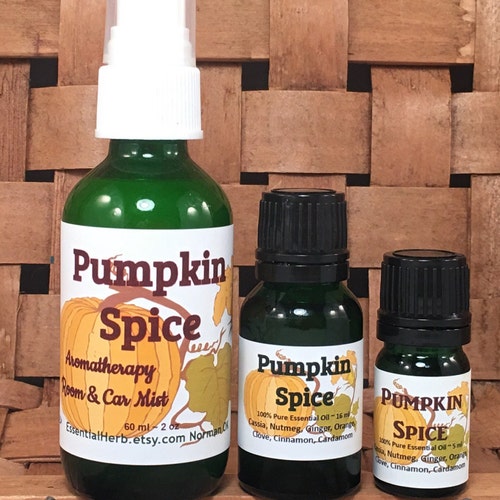 PUMPKIN SPICE Essential Oil Seasonal Aromatherapy Blend Etsy