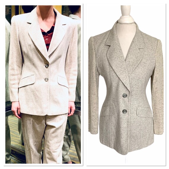 Escada Margaretha Ley Vintage Wool Blazer