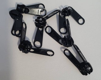 YKK #8 Non-Lock Double Pull Sliders for Nylon Coil Zipper Chain