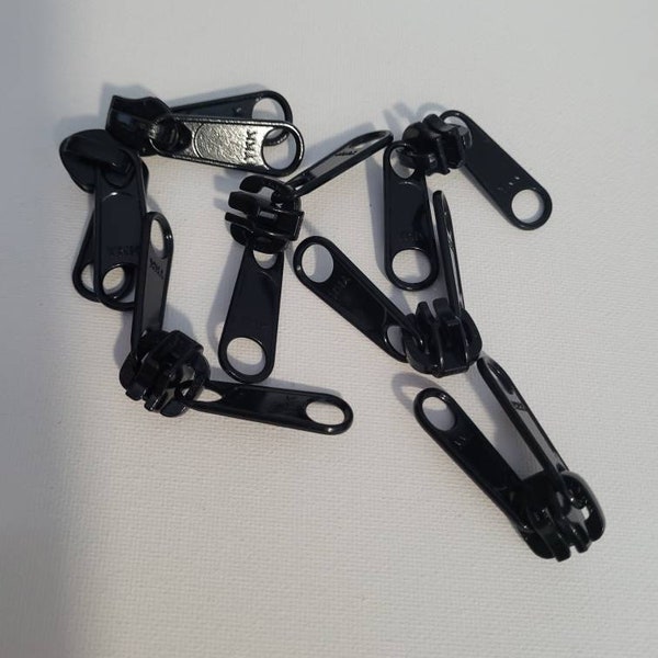 YKK #8 Non-Lock Double Pull Sliders for Nylon Coil Zipper Chain