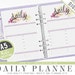 A5 Daily Planner Inserts KATE Collection Fits Kikki K - Etsy